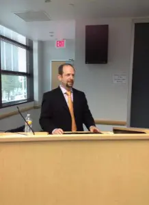 Dr. Weinfeld guest lecture at Baylor College of Medicine