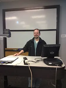 Dr. Weinfeld at University Lecture