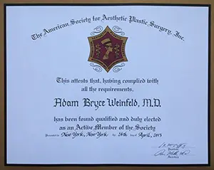 American Society for Aesthetic Plastic Surgery