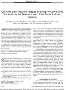 Penile reconstruction article