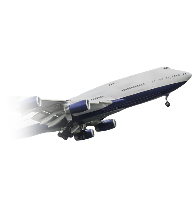 ascending airplane
